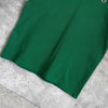 Fred Perry 徽标刺绣短袖 Polo 衫，绿色、粉色和象牙色