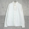 Maison Margiela 女款白色镂空长袖衬衫
