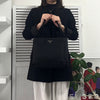 Prada Pocono Tessuto Nylon Tote Bag Black