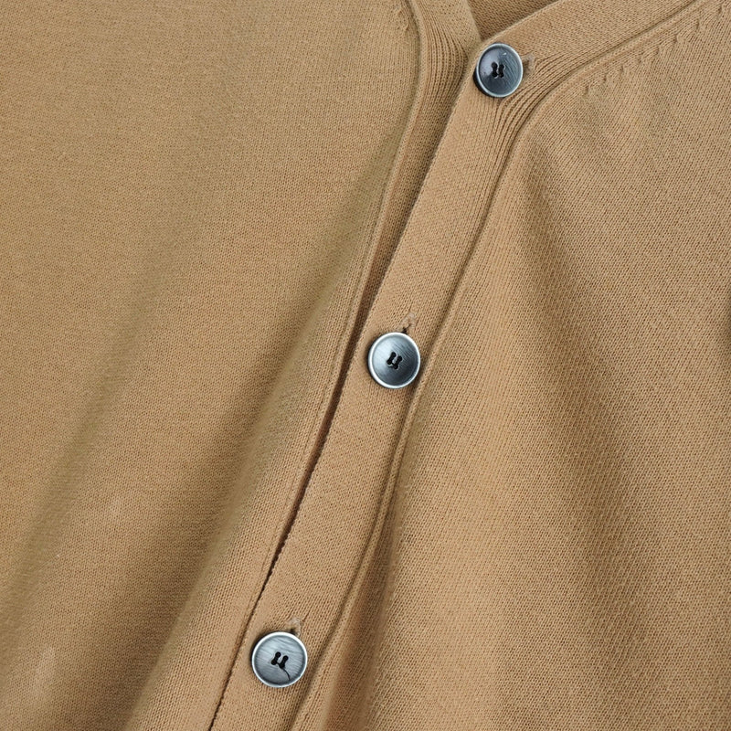 プレイ コム デ ギャルソン ハートロゴ カーディガン ベージュ - NEWSED