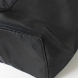 セリーヌ ヴィンテージ サークルロゴ ナイロン メッシュ トートバッグ ブラック - NEWSED