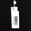 MM6 Maison Margiela Ruffle Sheer Sleeveless Blouse in Black, Unused with Tags, Women's