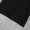 Burberry 徽标 Nova 格纹半拉链短袖 Polo 衫（黑色）