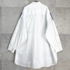 Maison Margiela 印花超大长袖衬衫 白色 / 蓝色