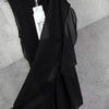 MM6 Maison Margiela Ruffle Sheer Sleeveless Blouse in Black, Unused with Tags, Women's