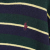 Polo Ralph Lauren 徽标刺绣条纹针织绿色