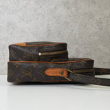 ルイ・ヴィトン モノグラム アマゾン レザー ショルダーバッグ ブラウン - NEWSED