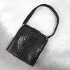 Gucci 黑色蟒蛇纹迷你手提包