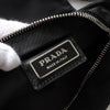 Prada Tessuto 黑色尼龙/皮革三角板单肩包