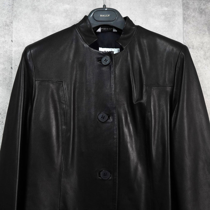 バリー レザーコート ブラック レディース - NEWSED