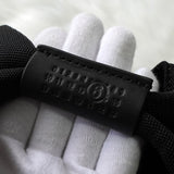 メゾンマルジェラ エムエムシックス メッシュ ジャパニーズバッグ ハンドバッグ ショルダーバッグ ブラック - NEWSED