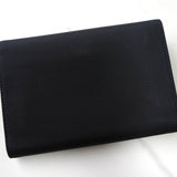 プラダ ナイロン 二つ折り財布 トライアングルロゴ ブラック - NEWSED