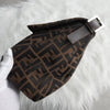 フェンディ マンマバケット ズッカ キャンバス / レザー ワンショルダーバッグ ブラウン