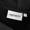 Carhartt 徽标连帽衫 黑色