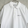 Adidas Performance Logo Short Sleeve Polo Shirt White