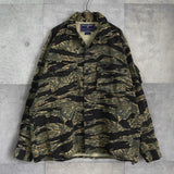 ポロ スポーツ ラルフローレン ヴィンテージ カモ柄 ミリタリージャケット カーキ - NEWSED