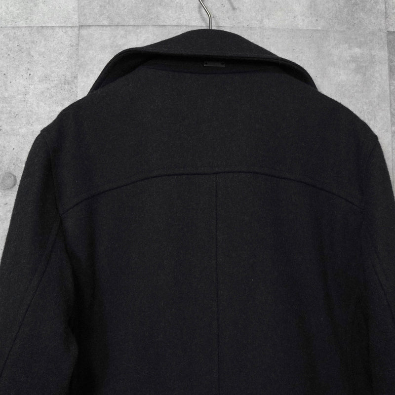 トミー ヒルフィガー ピーコート メンズ グレー - NEWSED