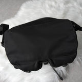 プラダ ポコノ テスート ナイロン サフィアーノレザー ロボット バックパック リュックサック ブラック ギャランティーカード付き - NEWSED