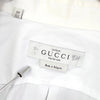 グッチ 非売品 ショップユニフォーム 長袖シャツ ワイシャツ メンズ ホワイト