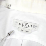 グッチ 非売品 ショップユニフォーム 長袖シャツ ワイシャツ メンズ ホワイト - NEWSED
