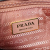 Prada Pocono Tessuto 尼龙皮革蝴蝶结手提包 黑色
