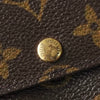 Louis Vuitton Monogram Portefeuille Sarah Bi-fold Wallet Brown