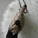 コーチ シグネチャー キャンバス ショルダーバッグ ポシェット ベージュ - NEWSED