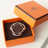 エルメス ルガテ スカーフリング シルバー - NEWSED