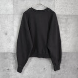 エーイーエーイ ロゴ スウェット フェード チャコールグレー - NEWSED