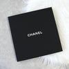 Chanel 徽标真丝围巾 黑色（带盒）