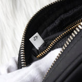 プラダ ポコノ テスート ナイロン ポーチ トライアングルロゴ ブラック - NEWSED