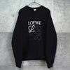 ロエベ アナグラム スウェット ブラック