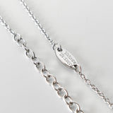 ヴィヴィアン・ウエストウッド オーブロゴ シルバー ラインストーン ネックレス 箱付き - NEWSED