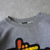 Stüssy 灰色徽标运动衫