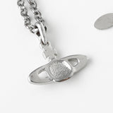 ヴィヴィアン ウエストウッド オーブ ラインストーン シルバー ネックレス 箱付き - NEWSED