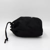 プラダ ポコノ テスート ナイロン 巾着 バッグ ポーチ 三角プレート ブラック