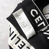 Celine logo tube top in black, unused with tags