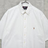 Polo Ralph Lauren 白色徽标刺绣短袖衬衫