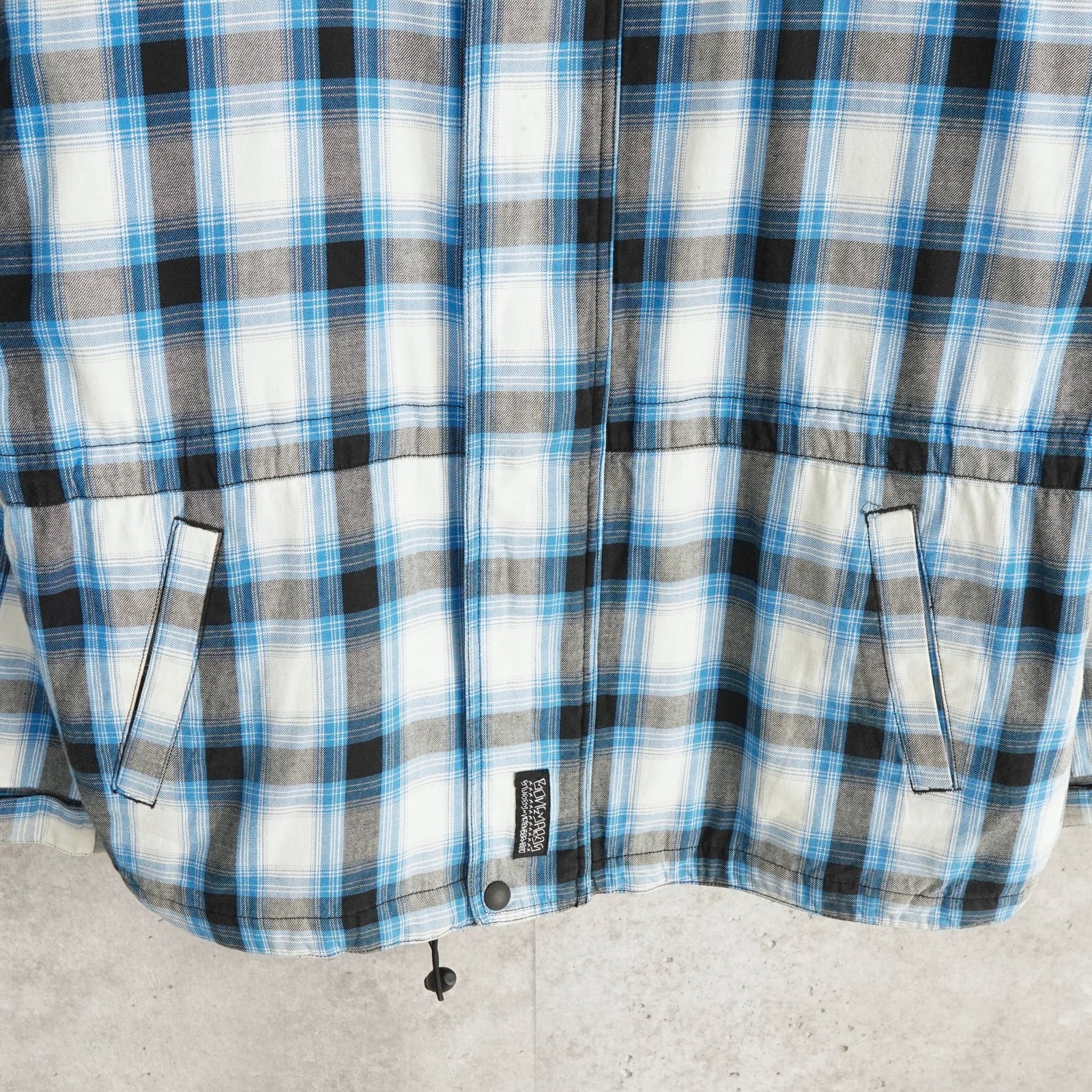 ステューシー × ネイバーフッド マウンテンパーカー チェック柄