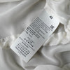 MM6 Maison Margiela 象牙色褶皱船长衬衫