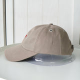 アミパリ アミ パリス ハートロゴ キャップ ベージュ 保存袋付き - NEWSED