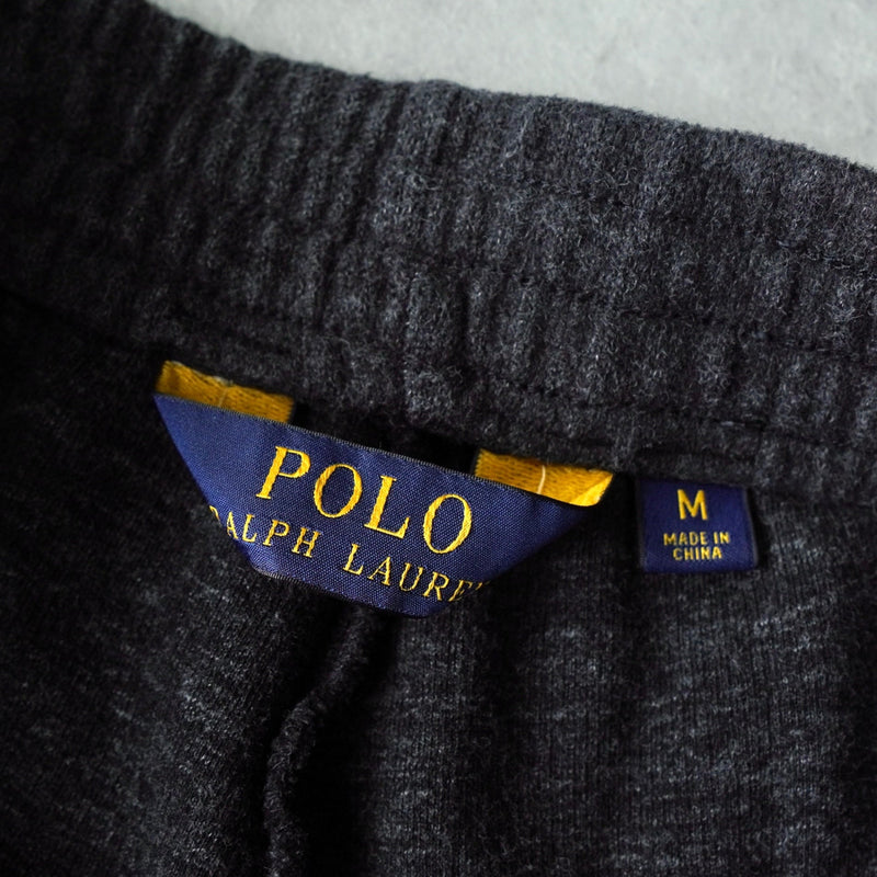 ポロ ラルフローレン ポニーロゴ スウェットパンツ ダークグレー - NEWSED