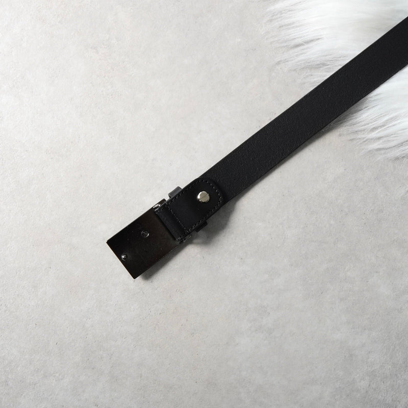 ヴィヴィアン ウエストウッド オーブ レザー ベルト ブラック - NEWSED