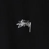 Stüssy logo sweatshirt in black
