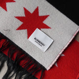 バーバリー ロゴ ウール フットボール マフラー ベージュ - NEWSED