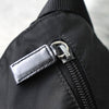 Prada nylon shoulder bag in black