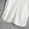 Fred Perry logo embroidered, mixed material short-sleeved shirt, ivory