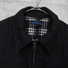 バーバリー ブルーレーベル ホースロゴ ノバチェック裏地 キルティングジャケット ブラック