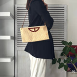 ディオール トロッター キャンバス / レザー セミショルダーバッグ ベージュ / ブラウン - NEWSED