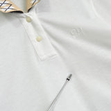 クリスチャン ディオール スポーツ ヴィンテージ ロゴ 刺繍 アーガイル 半袖ポロシャツ ホワイト - NEWSED